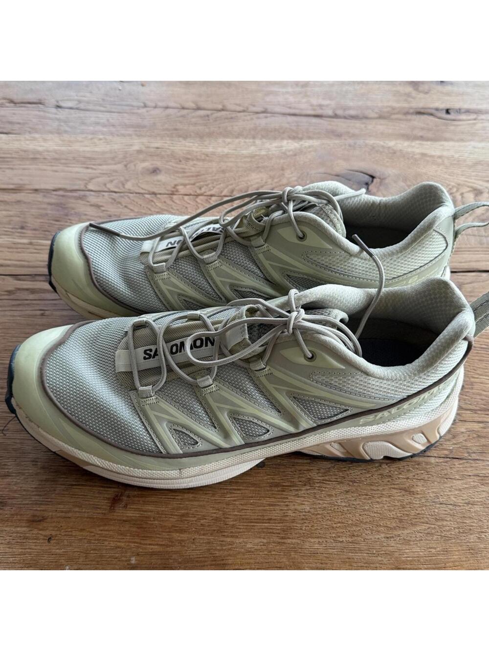 Salomon XT-6 Expanse sneakers Alfalfa Shortbread size 11